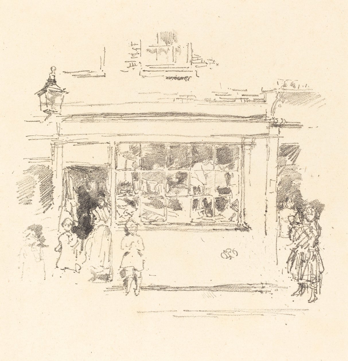 Drury Lane Lumpen von James Abbott McNeill Whistler