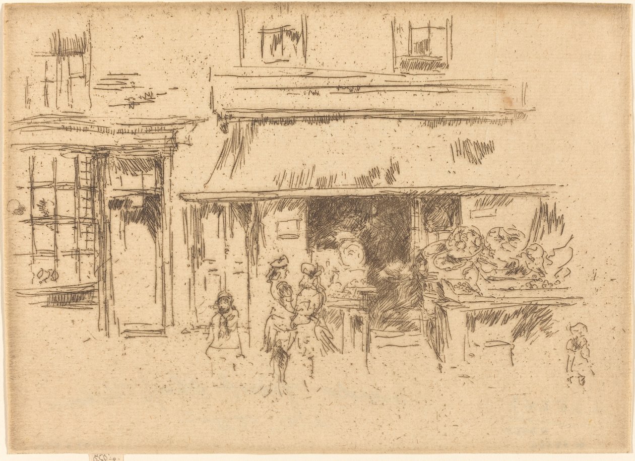 Exeter Street von James Abbott McNeill Whistler