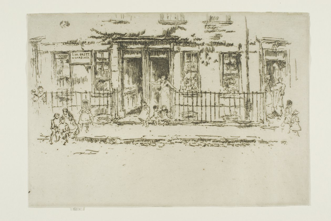 Justice Walk, Chelsea von James Abbott McNeill Whistler