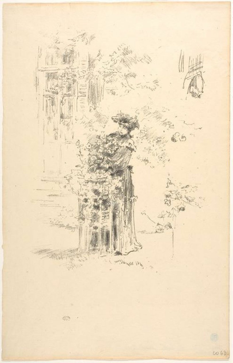Die schöne Gärtnerin von James Abbott McNeill Whistler