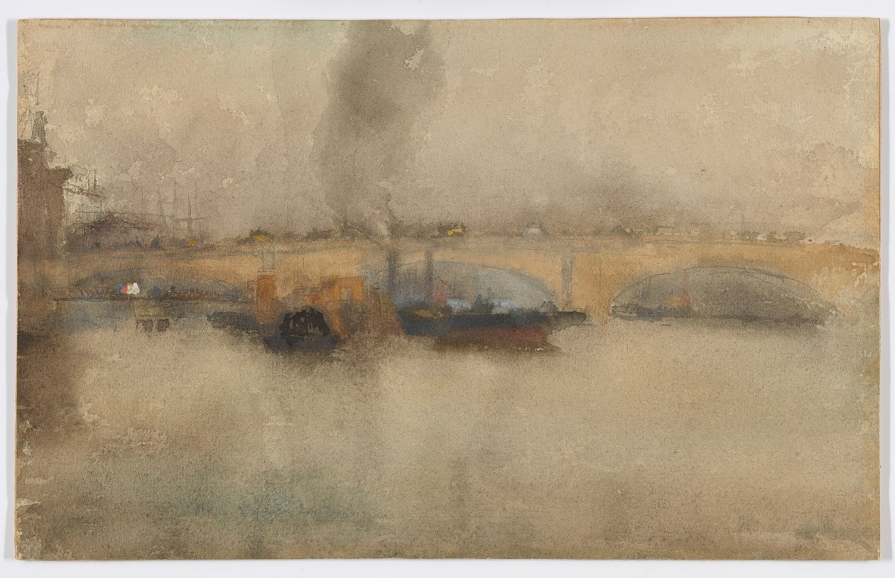 London Bridge von James Abbott McNeill Whistler