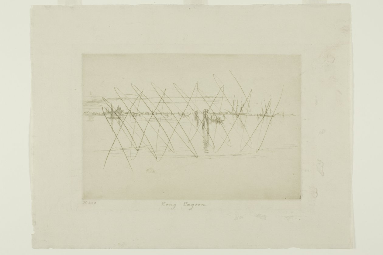 Lange Lagune von James Abbott McNeill Whistler