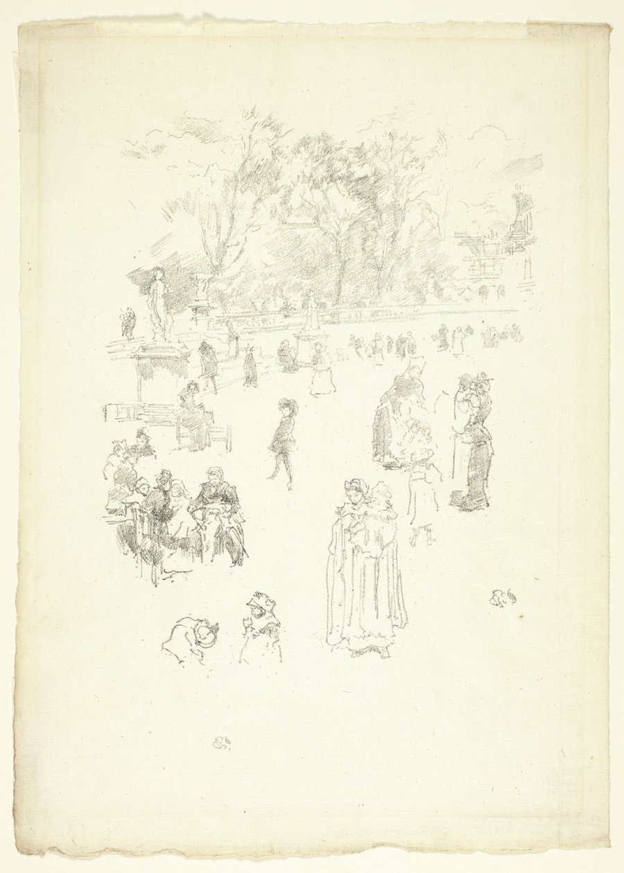 Kindermädchen: "Les Bonnes du Luxembourg" von James Abbott McNeill Whistler