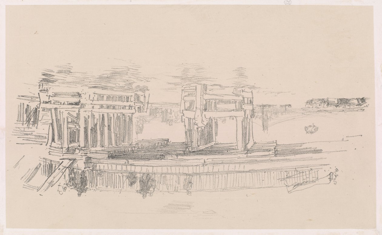 Alte Battersea-Brücke von James Abbott McNeill Whistler