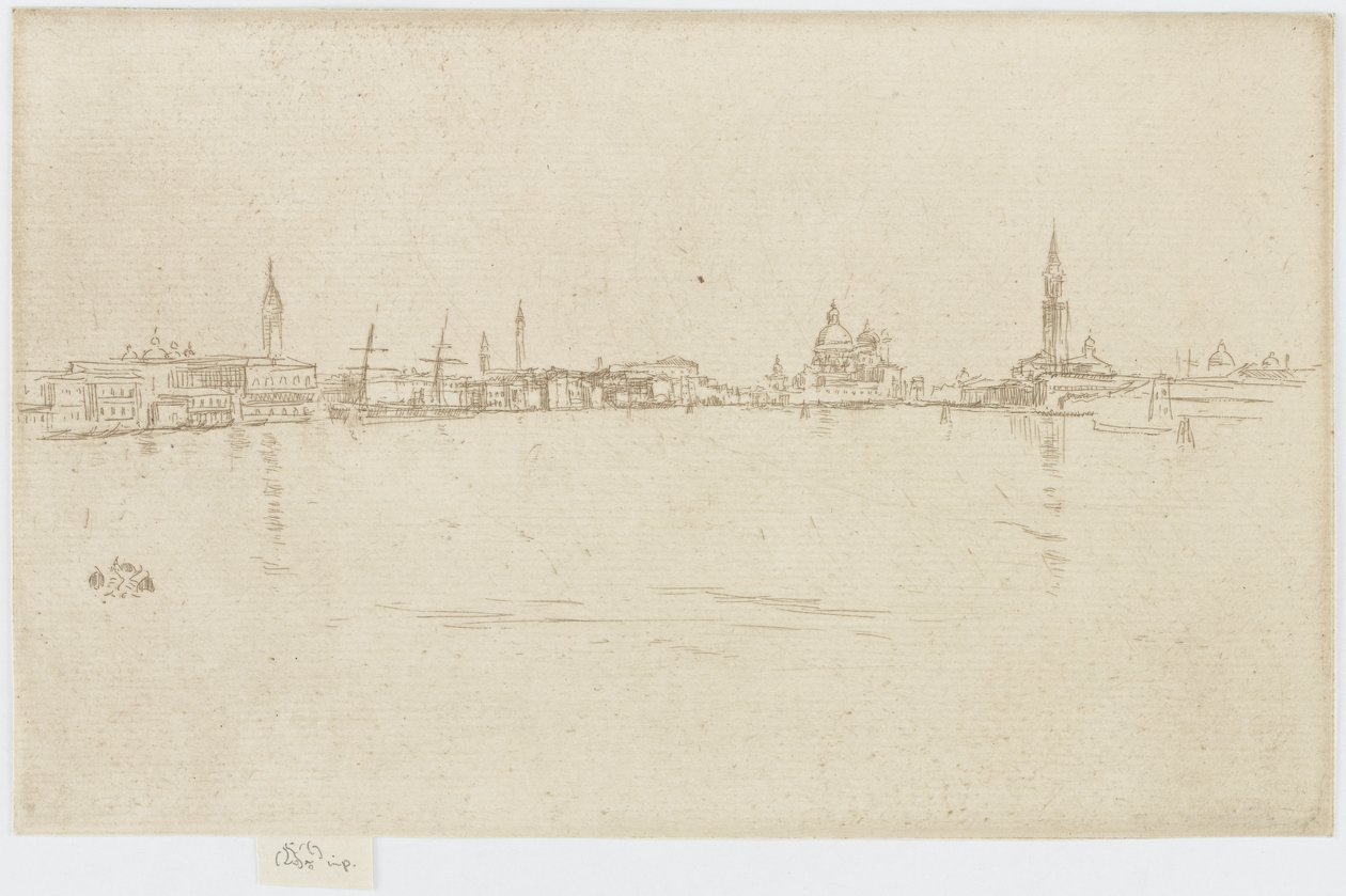 Gruß an die Morgendämmerung von James Abbott McNeill Whistler