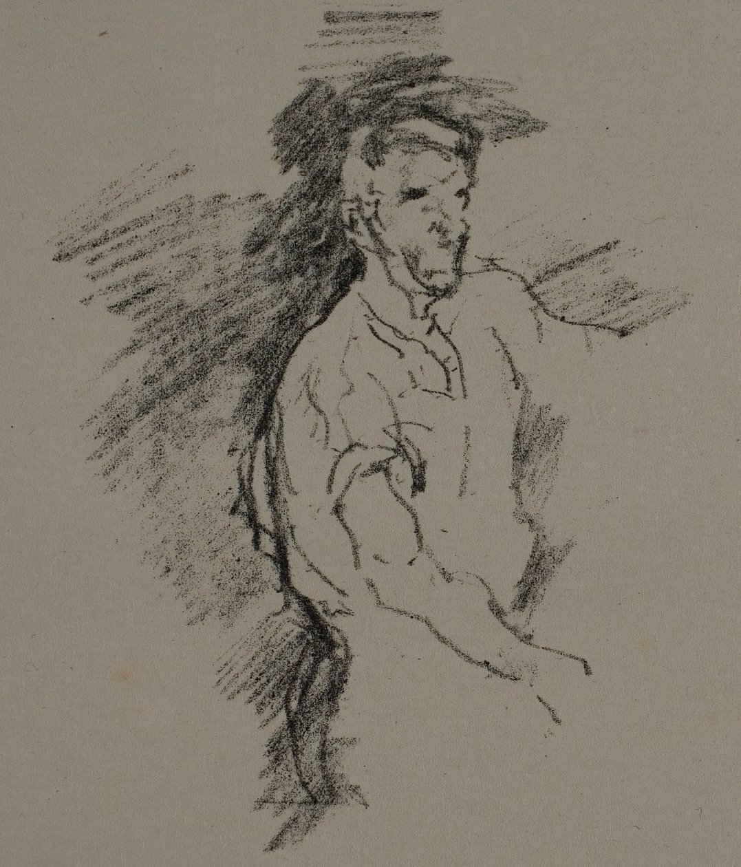 Skizze eines Schmieds von James Abbott McNeill Whistler