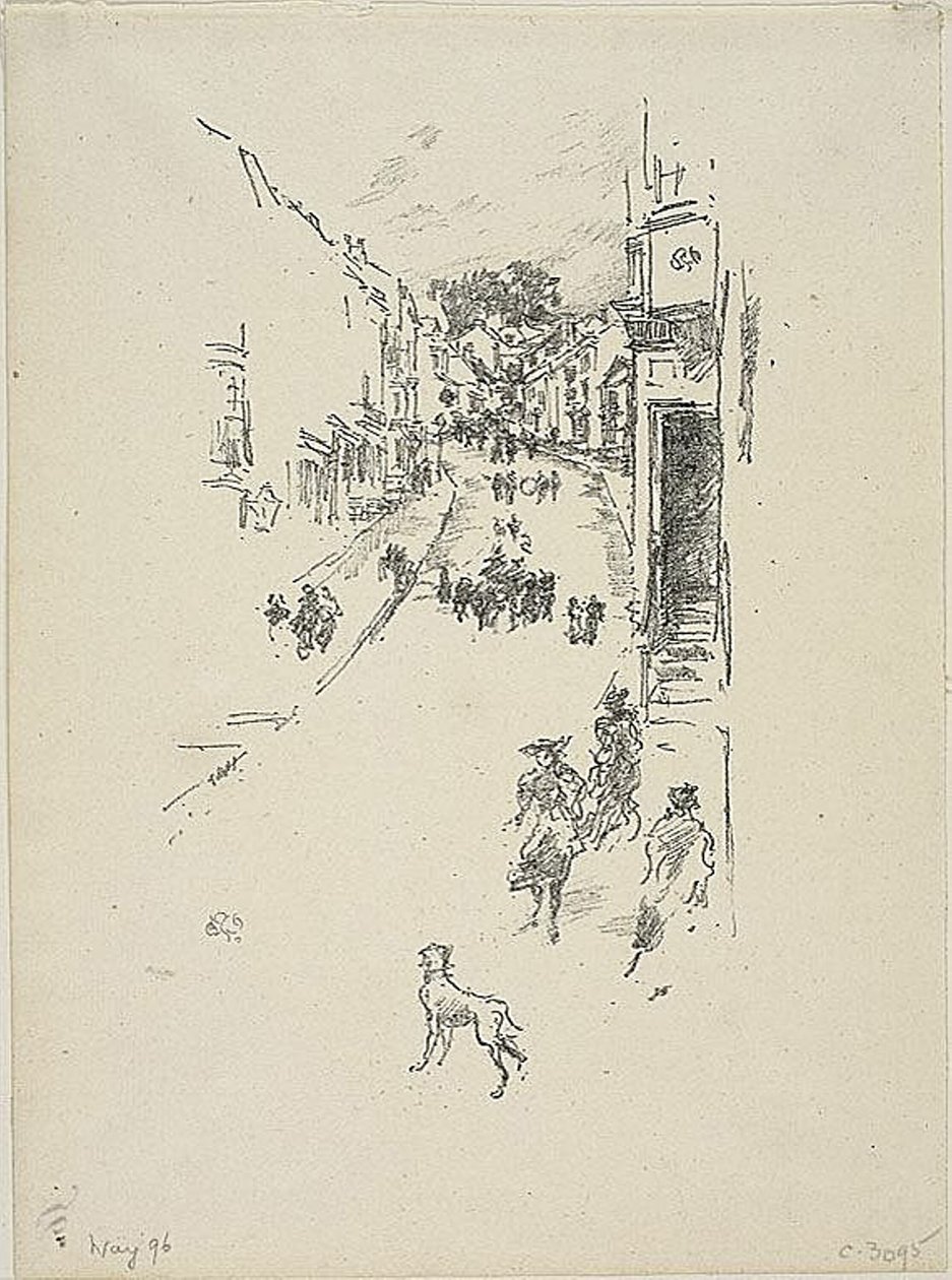 Sonntag, Lyme Regis von James Abbott McNeill Whistler