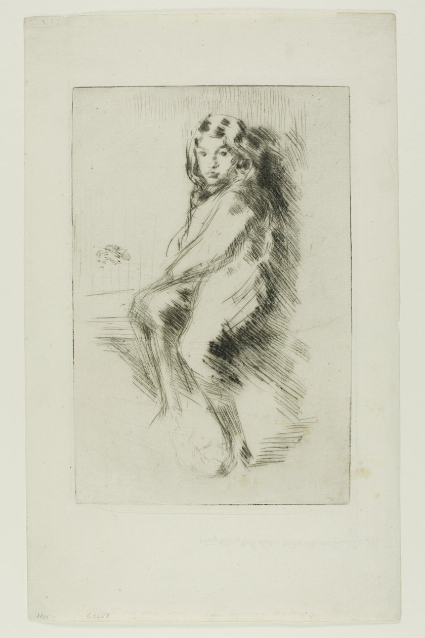 Der Junge (Charlie Hanson) von James Abbott McNeill Whistler