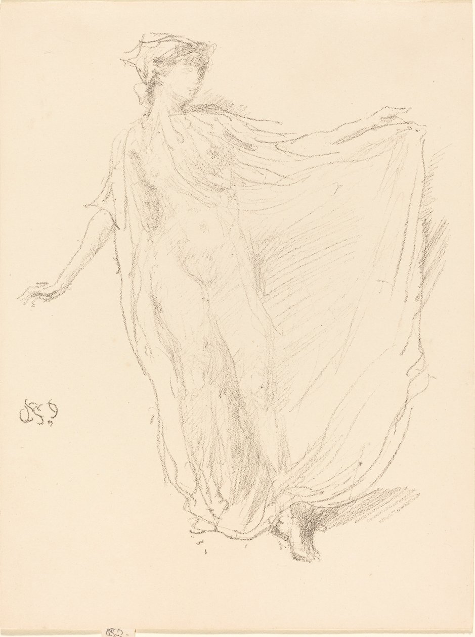 Das tanzende Mädchen von James Abbott McNeill Whistler