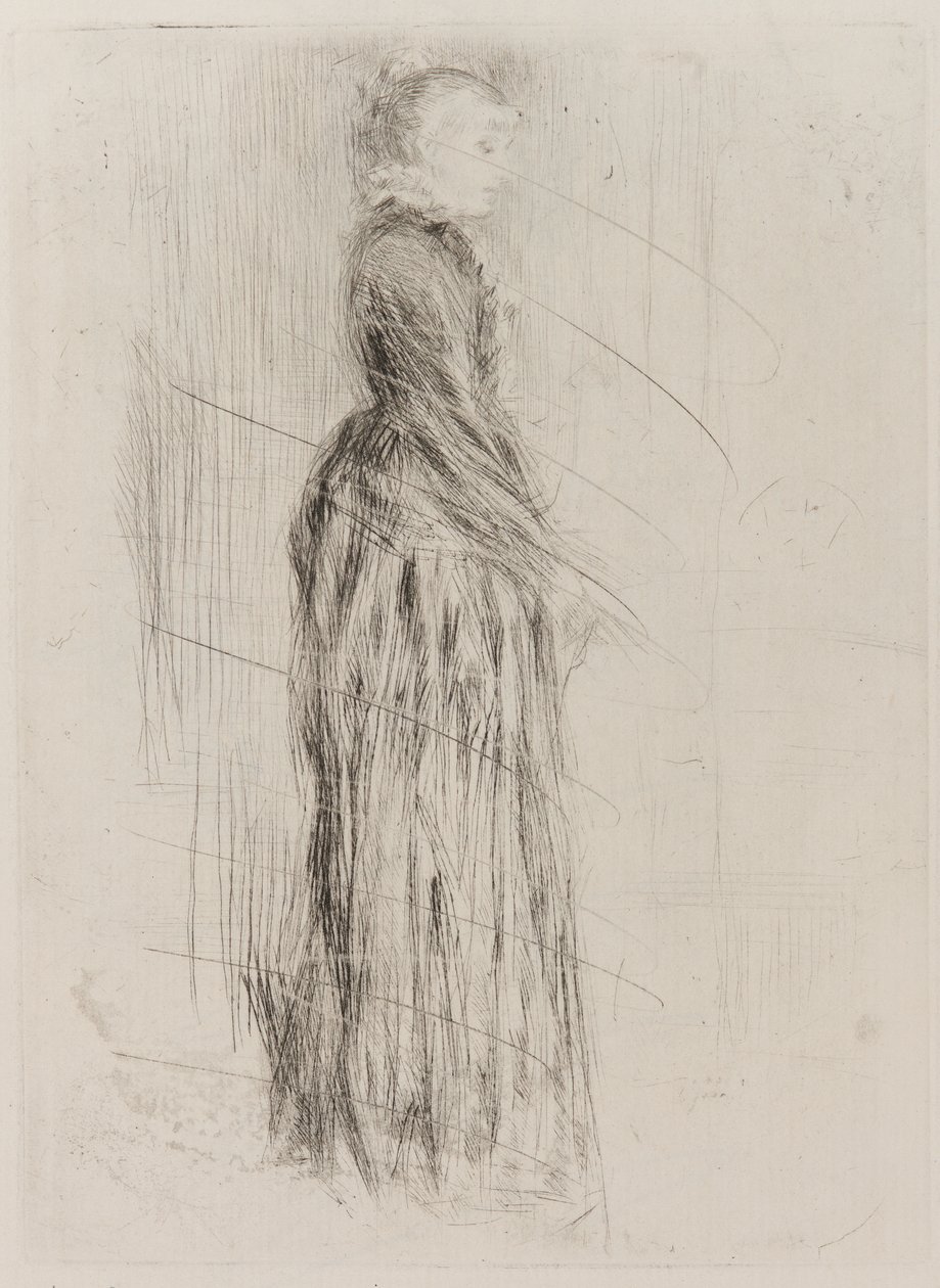 Das kleine Samtkleid von James Abbott McNeill Whistler