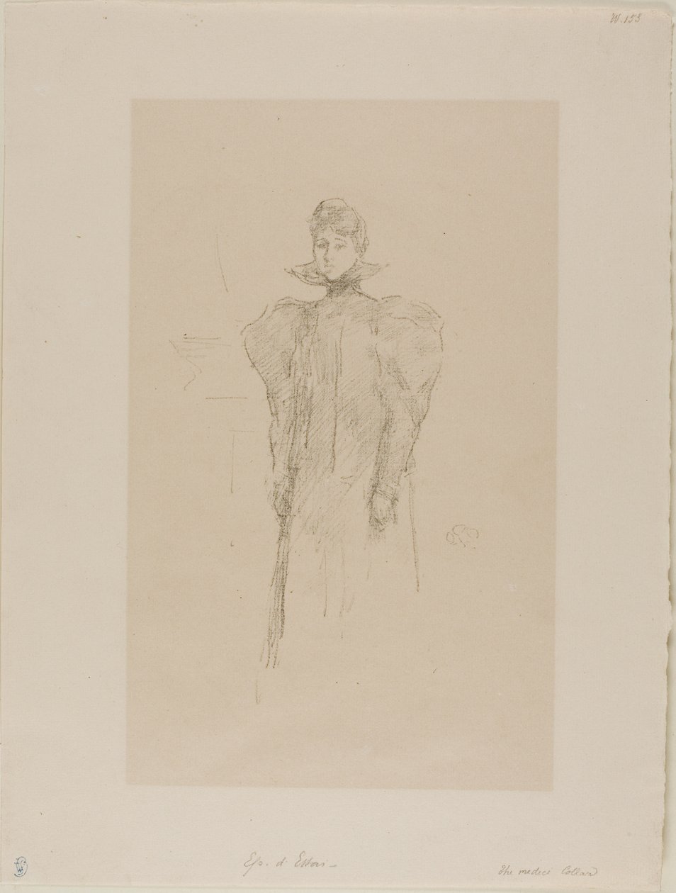 Der Medici-Kragen von James Abbott McNeill Whistler