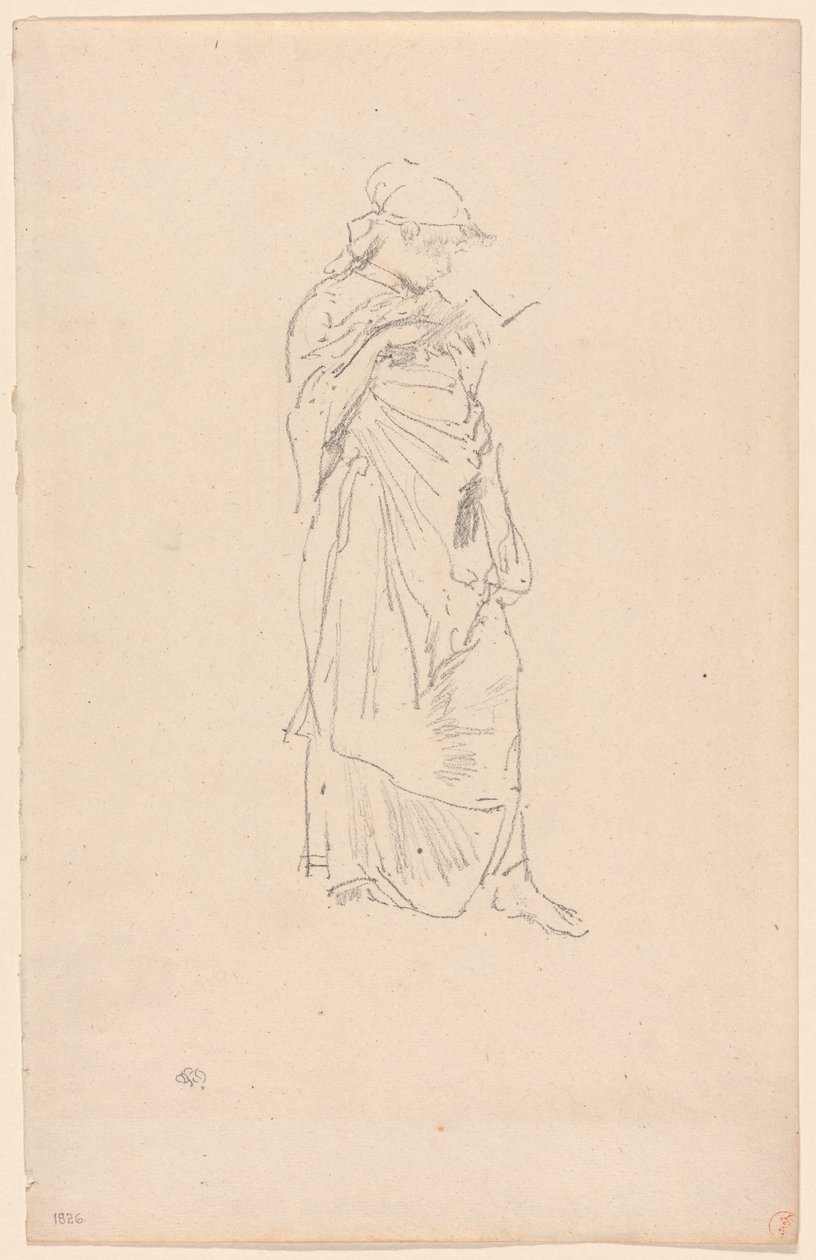 Der Roman: Mädchen beim Lesen von James Abbott McNeill Whistler