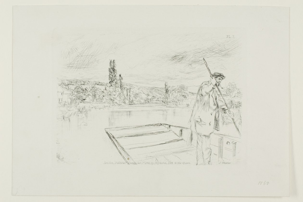 Das Boot von James Abbott McNeill Whistler