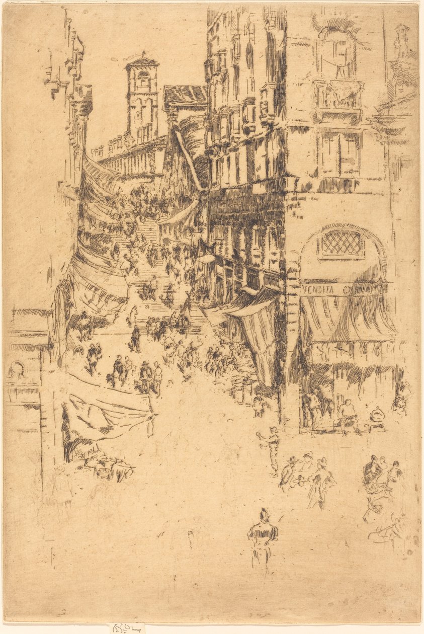 Die Rialto von James Abbott McNeill Whistler