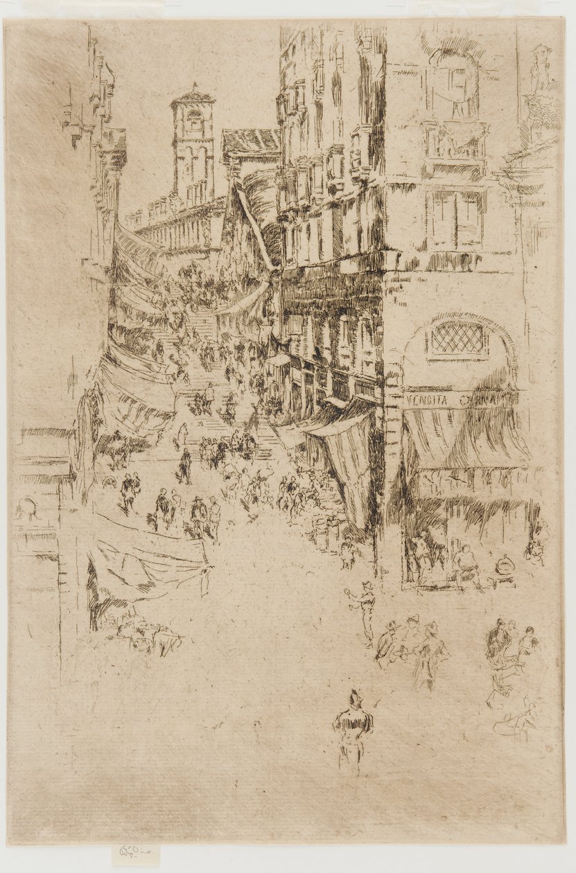 Die Rialto von James Abbott McNeill Whistler