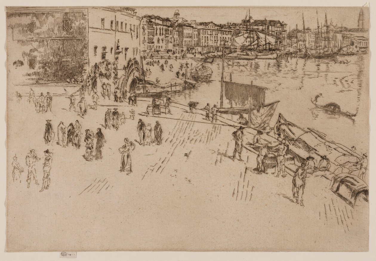 Die Riva von James Abbott McNeill Whistler