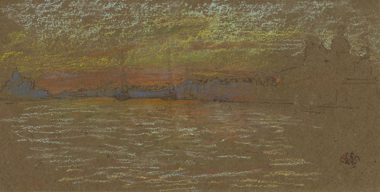 Die Riva von James Abbott McNeill Whistler