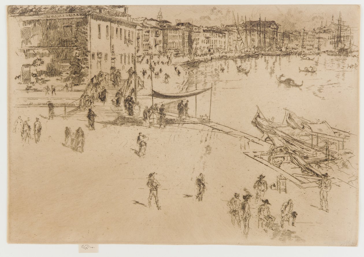 Die Riva, Nr. 2 von James Abbott McNeill Whistler