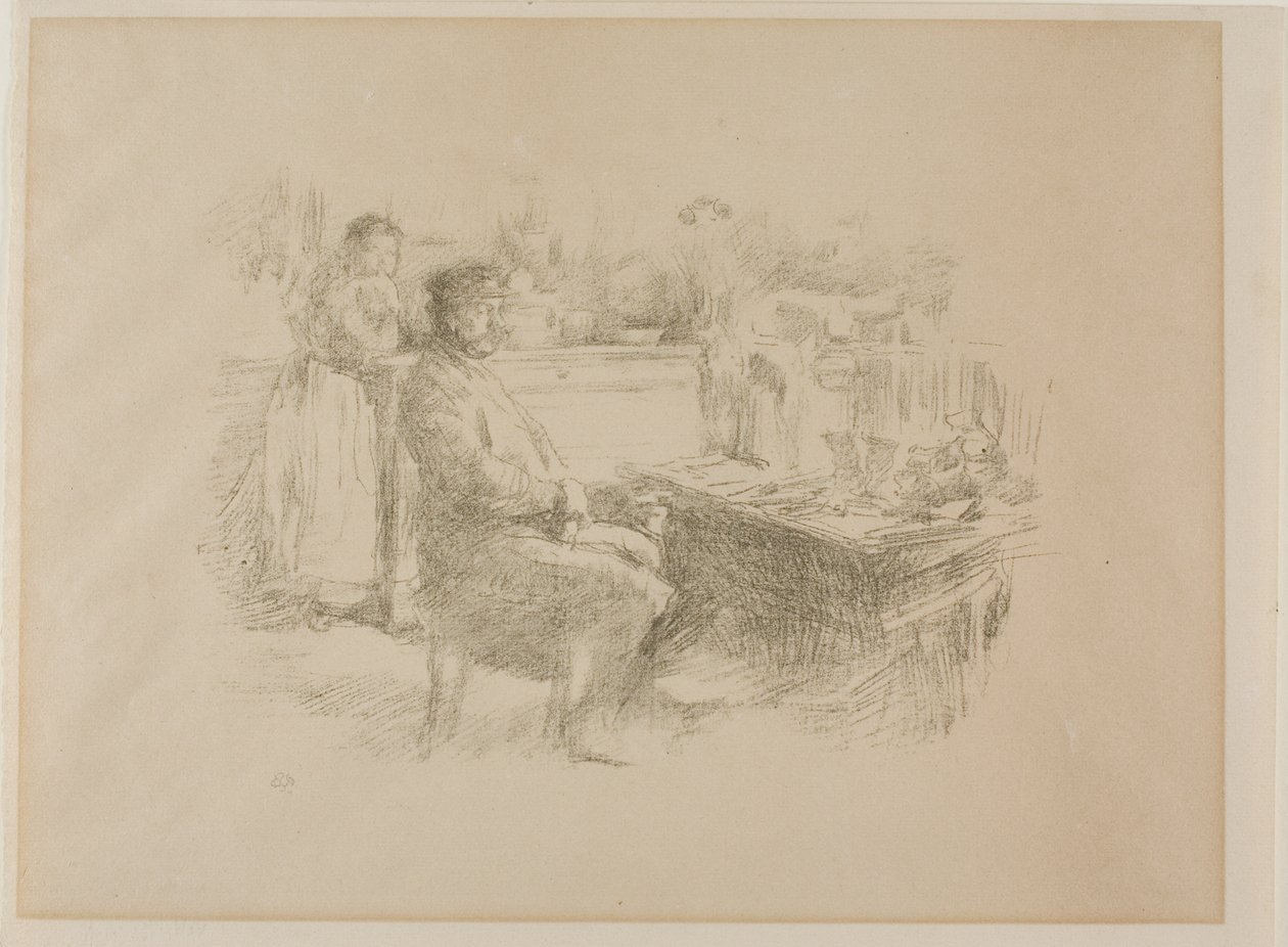 Der Schuhmacher von James Abbott McNeill Whistler