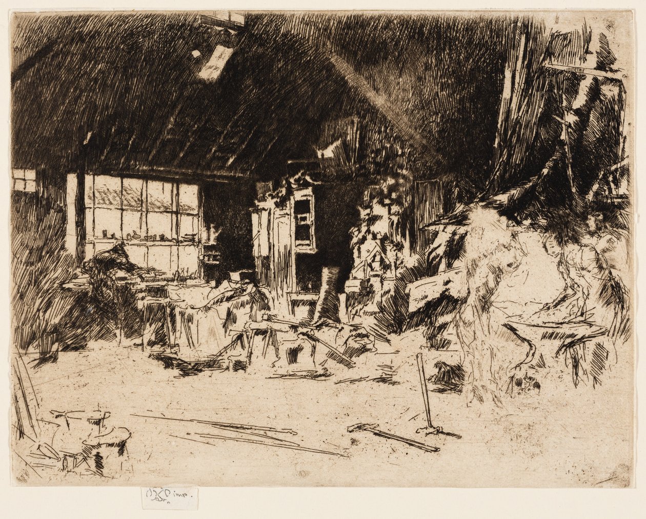 Die Schmiede von James Abbott McNeill Whistler