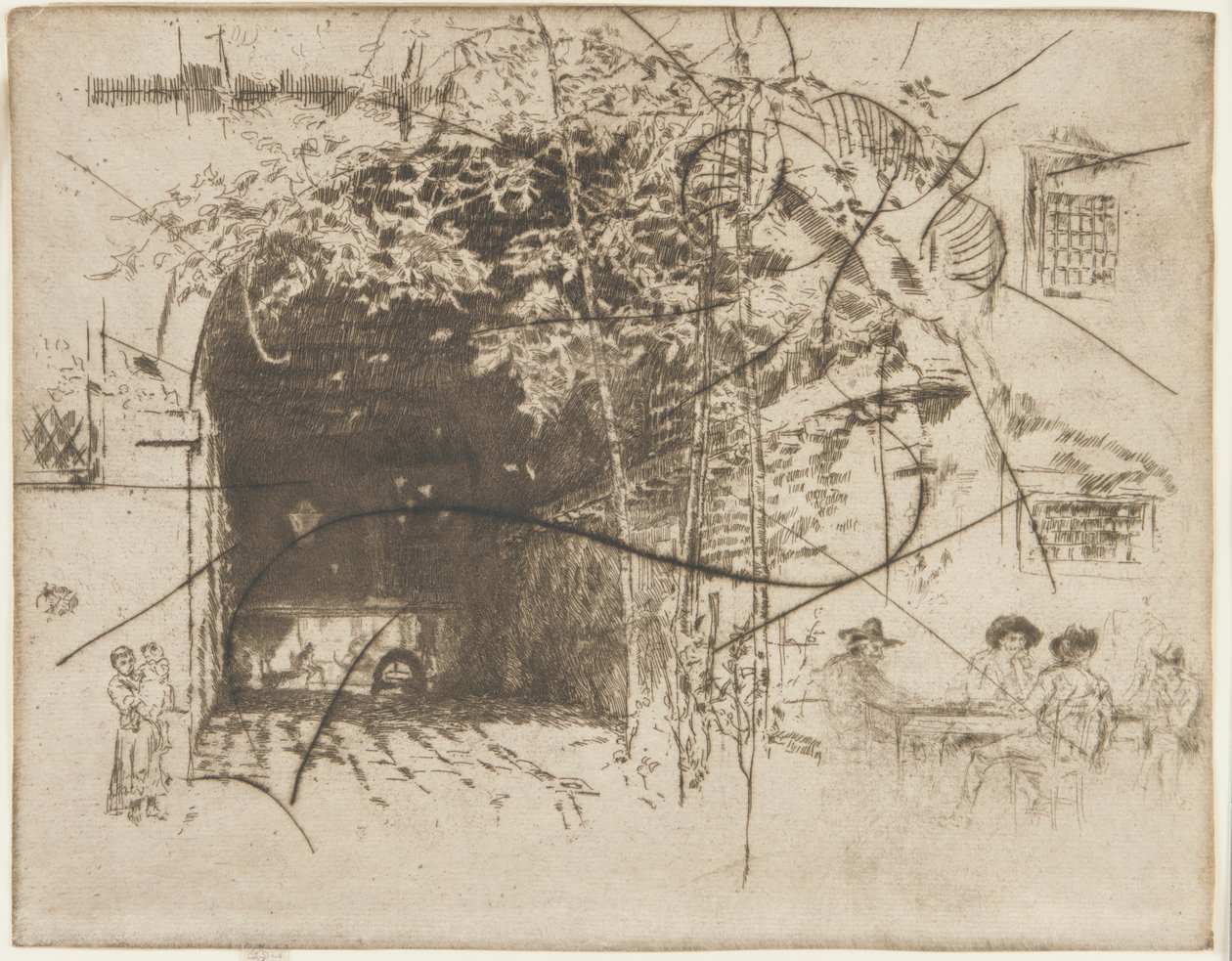 Das Traghetto, Nr. 2 von James Abbott McNeill Whistler