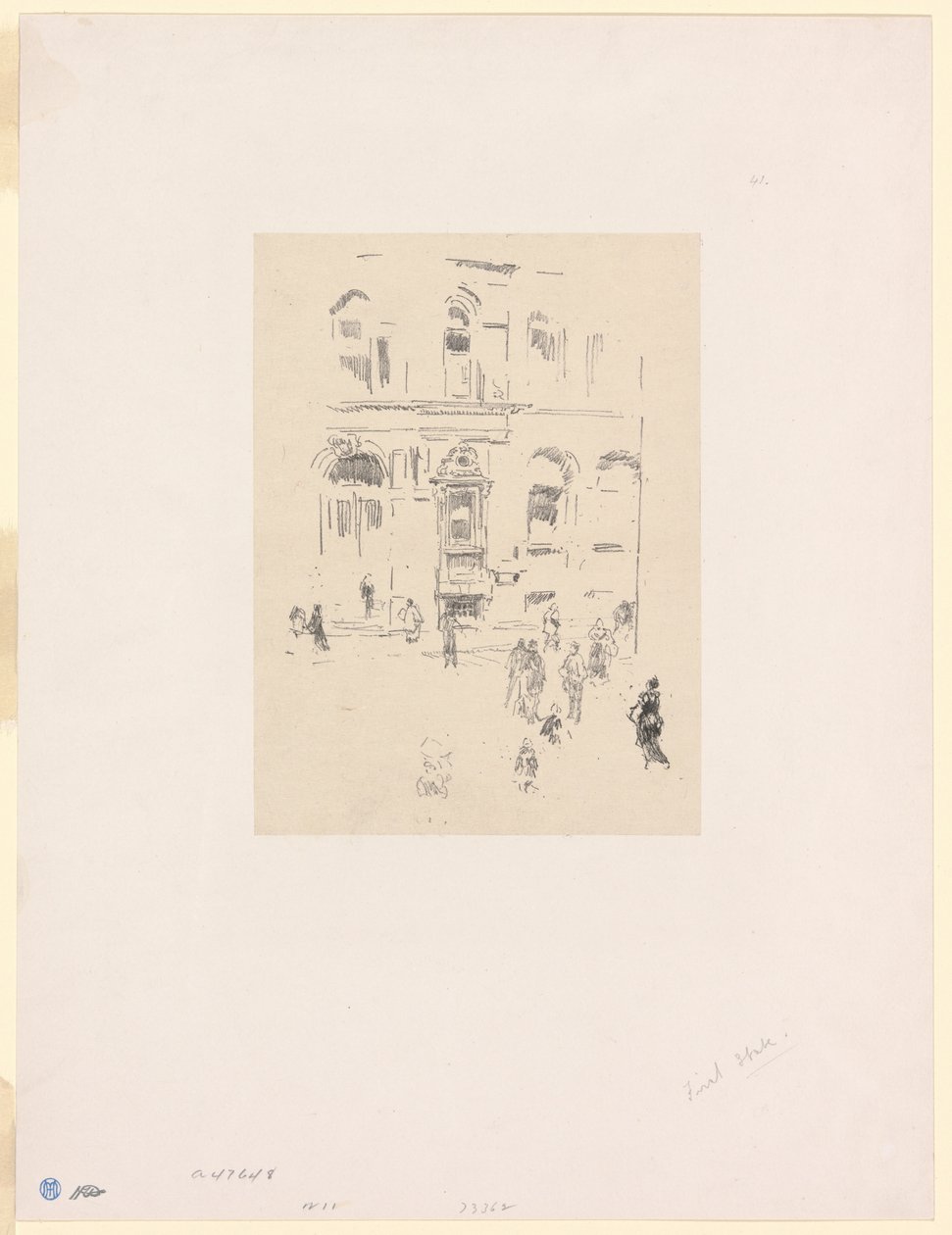 Victoria Club von James Abbott McNeill Whistler