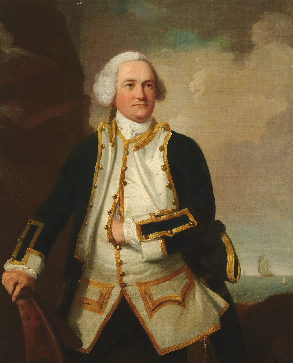 Porträt von Admiral Samuel Graves von James Northcote