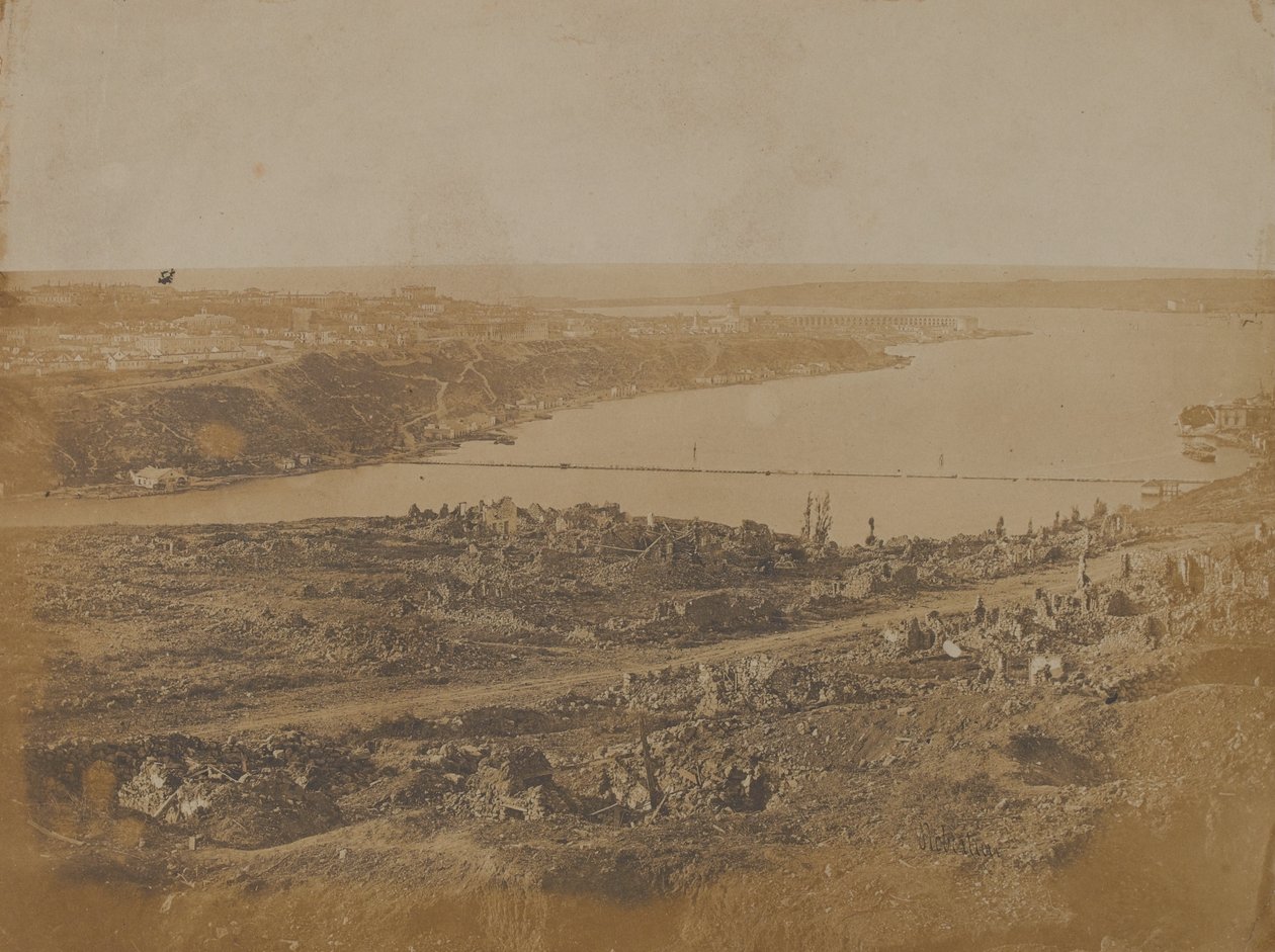 Fort Nicholas, Sewastopol, 1855 von James Robertson