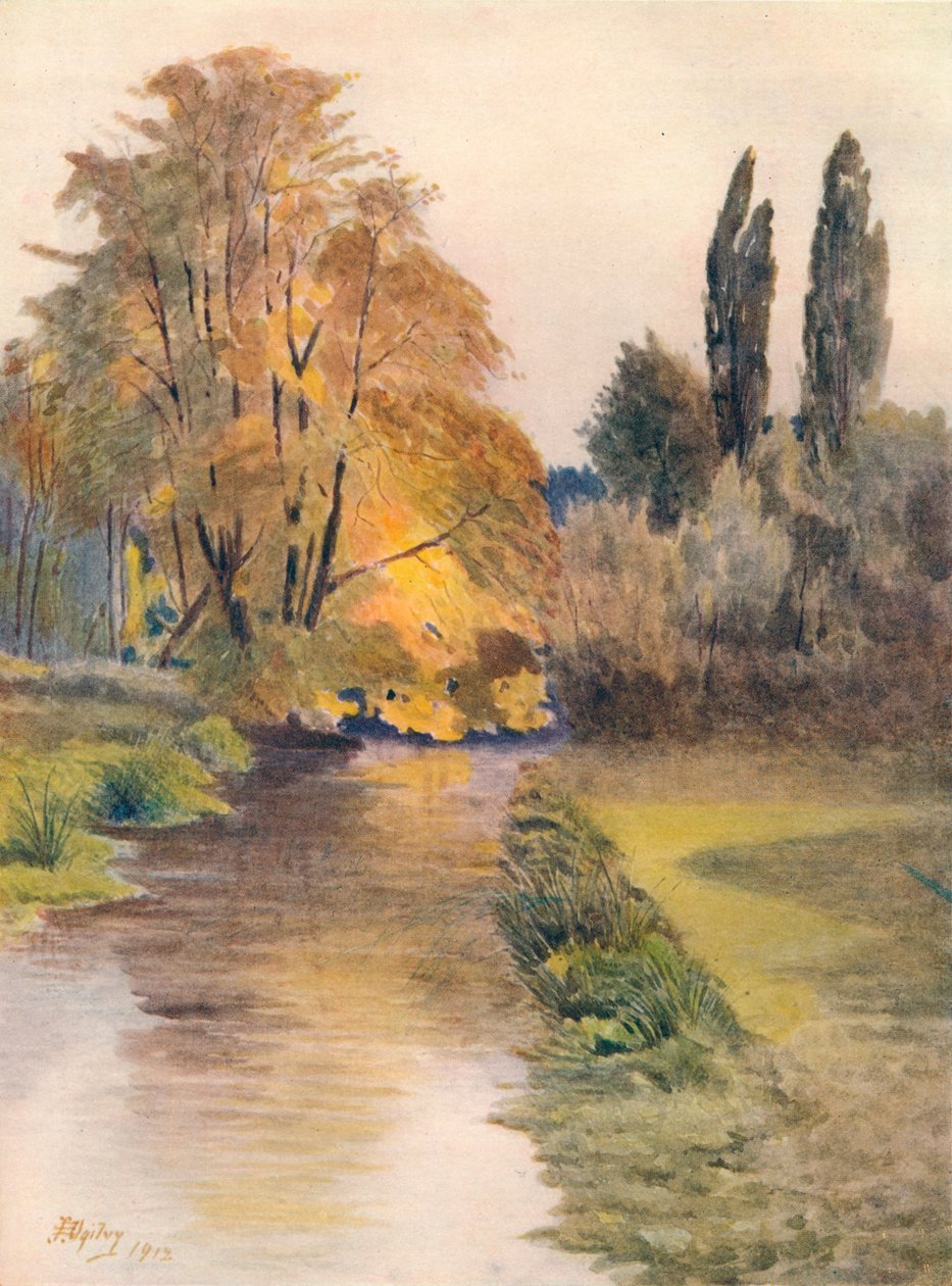 Ansicht auf die Wandle, 1912, 1914 von James S Ogilvy