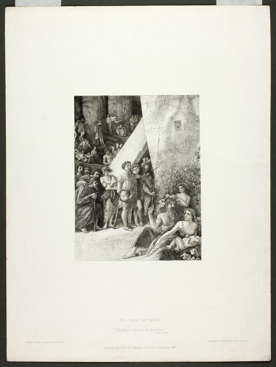 Die Tage Noahs von James Smetham