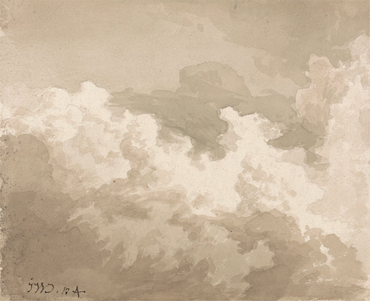 Himmelsstudie von James Ward