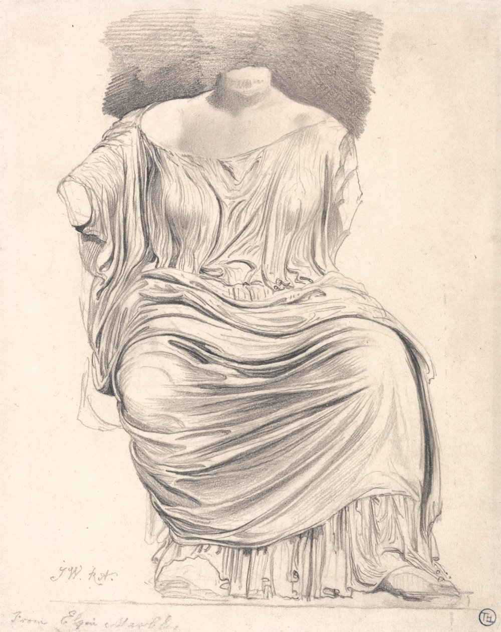 Studie der Skulptur: von den Elgin Marbles von James Ward