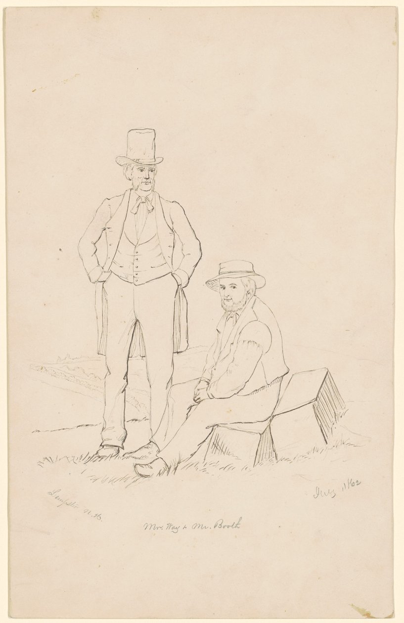 Herr Way und Herr Booth von James Wells Champney