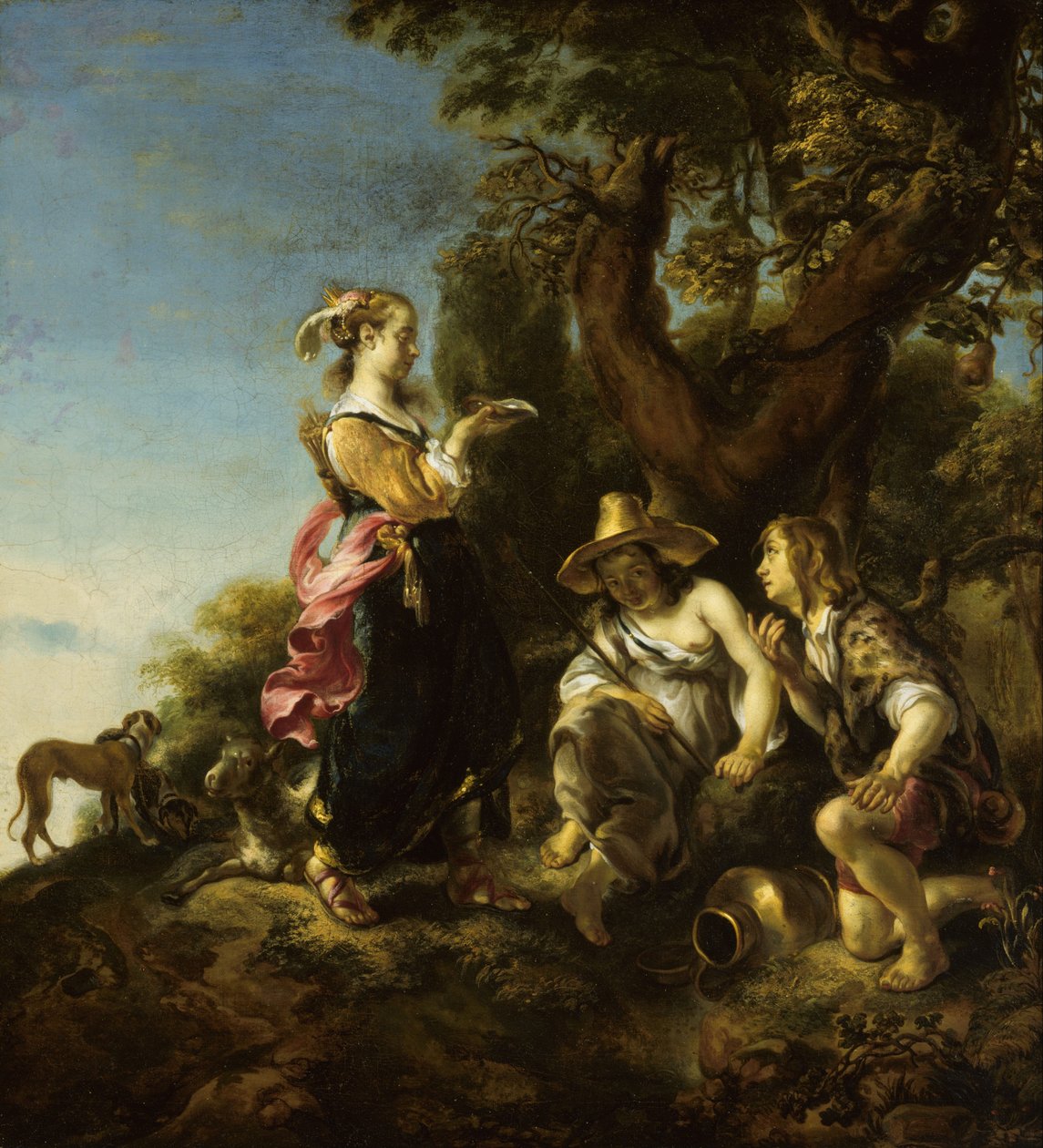Granida und Daifalo von Jan van Noordt