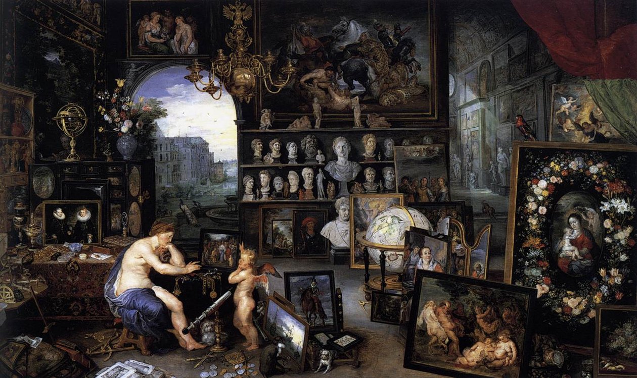 Der Sehsinn von Jan the Elder Brueghel
