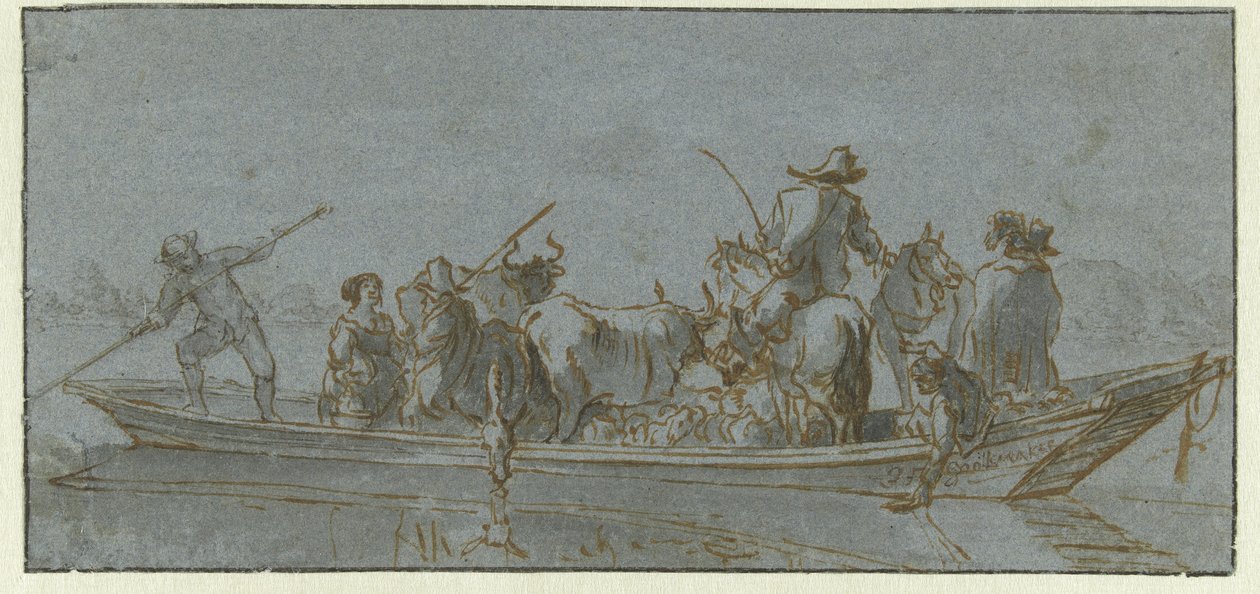 Die Fähre von Jan Frans Soolmaker