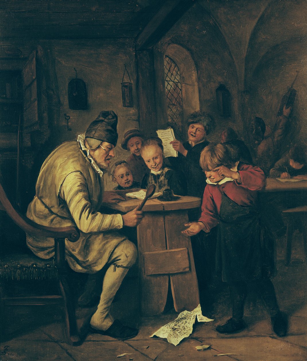 Der Schulmeister, 1626-79 von Jan Havickszoon Steen