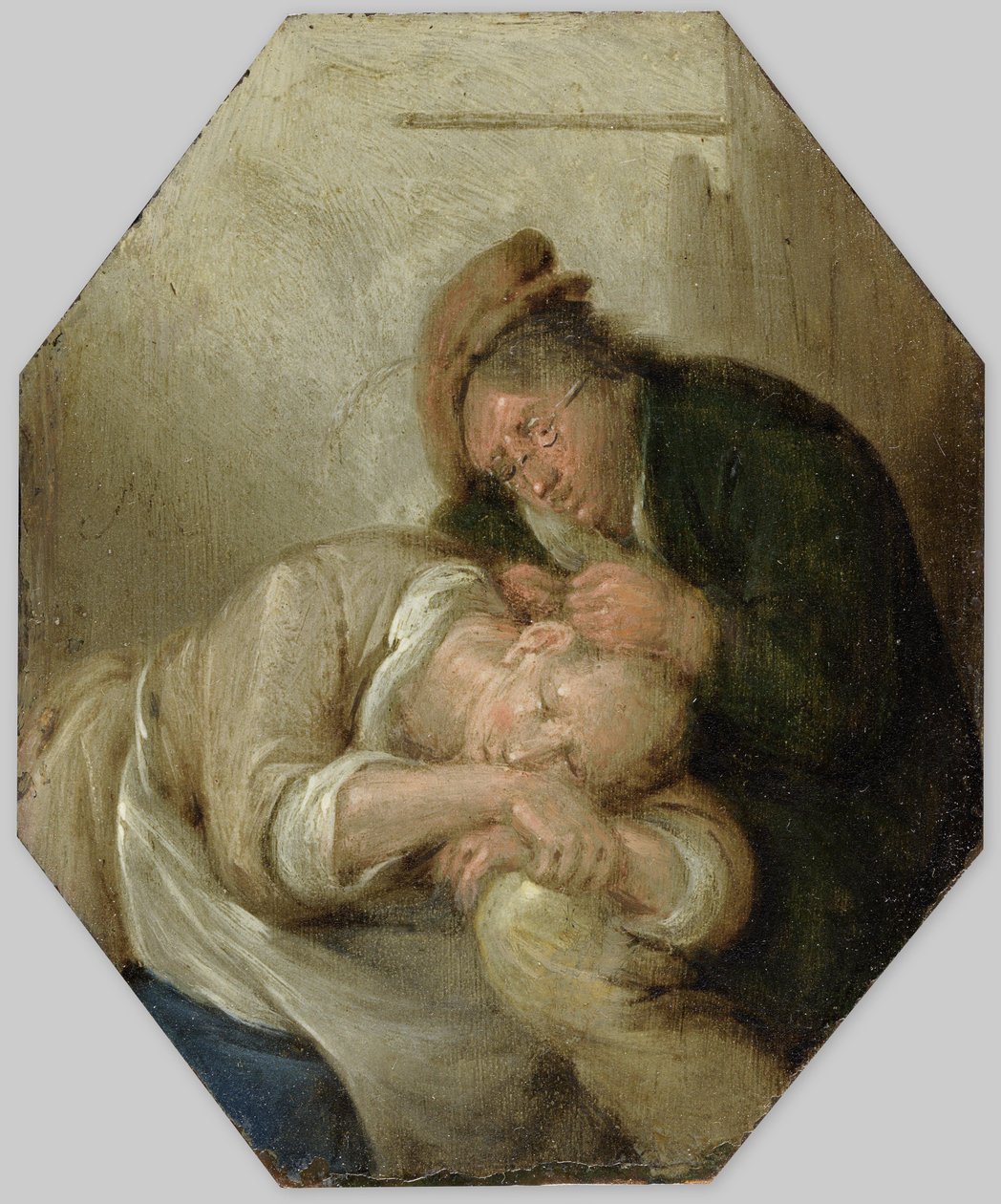 Das Gesicht von Jan Miense Molenaer