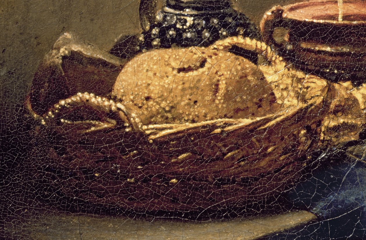Die Milchmagd (Detail) von Jan Vermeer van Delft