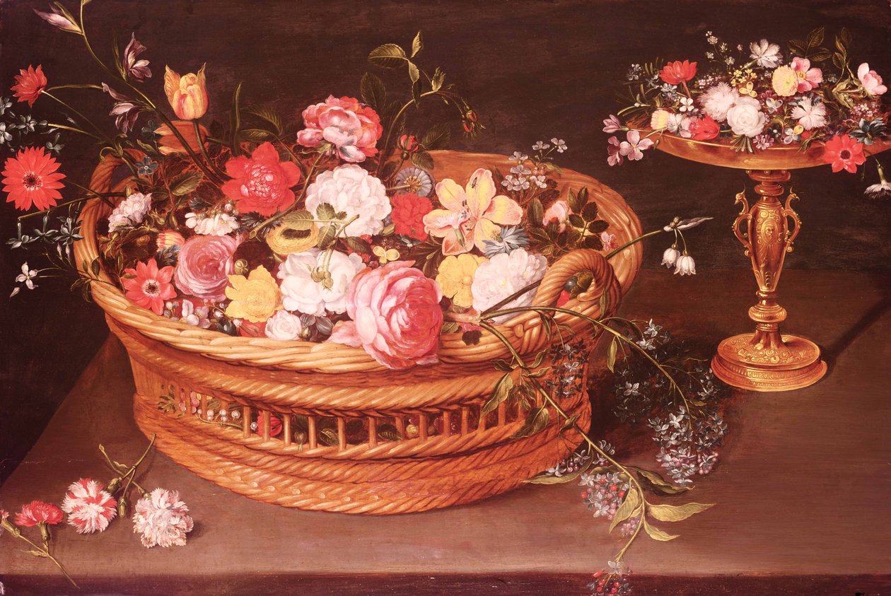 Ein Korb mit Blumen von Jan the Elder Brueghel