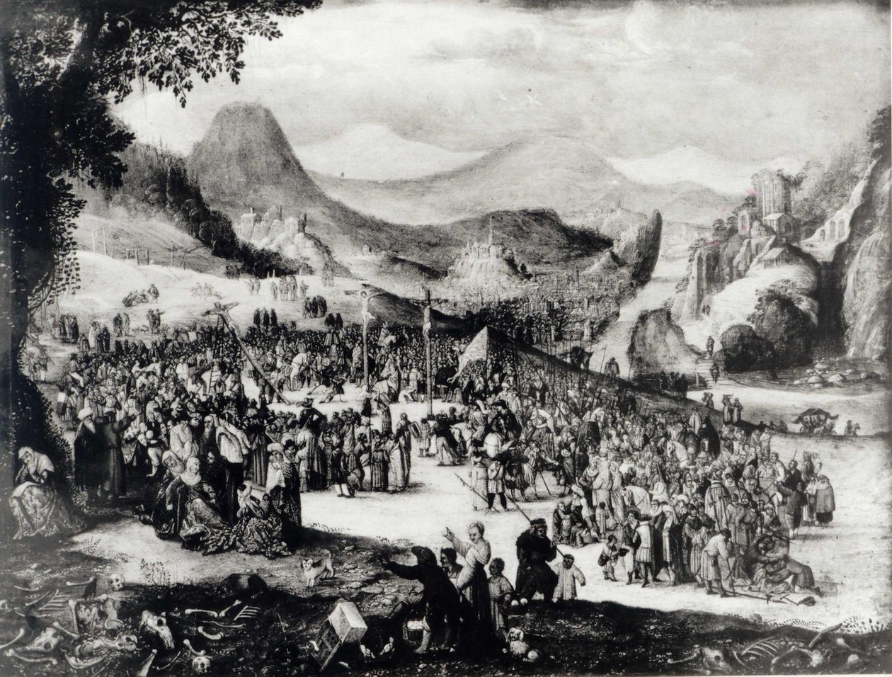 Die Kreuzigung von Jan the Elder Brueghel