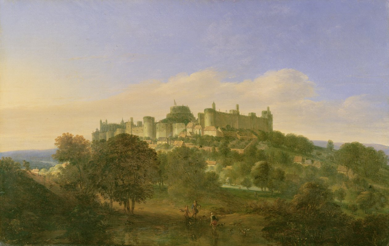 Windsor Castle von Süden von Jan the Elder Griffier