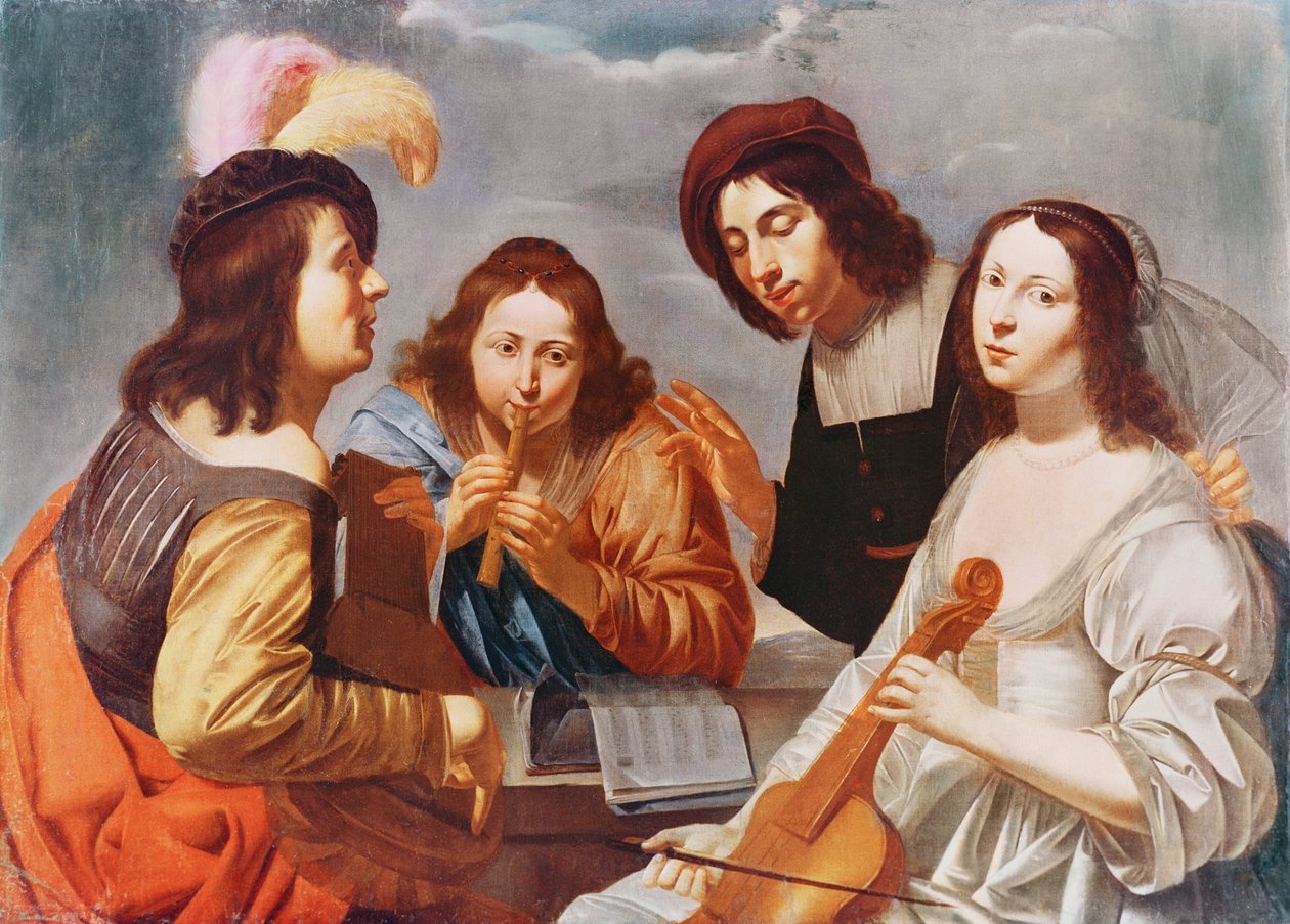 Das Konzert von Jan van Bijlert or Bylert