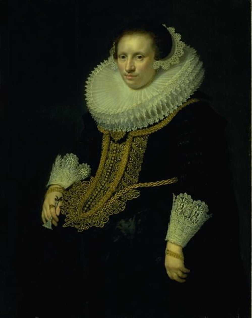 Porträt einer Dame von Jan Antonisz. van Ravesteyn