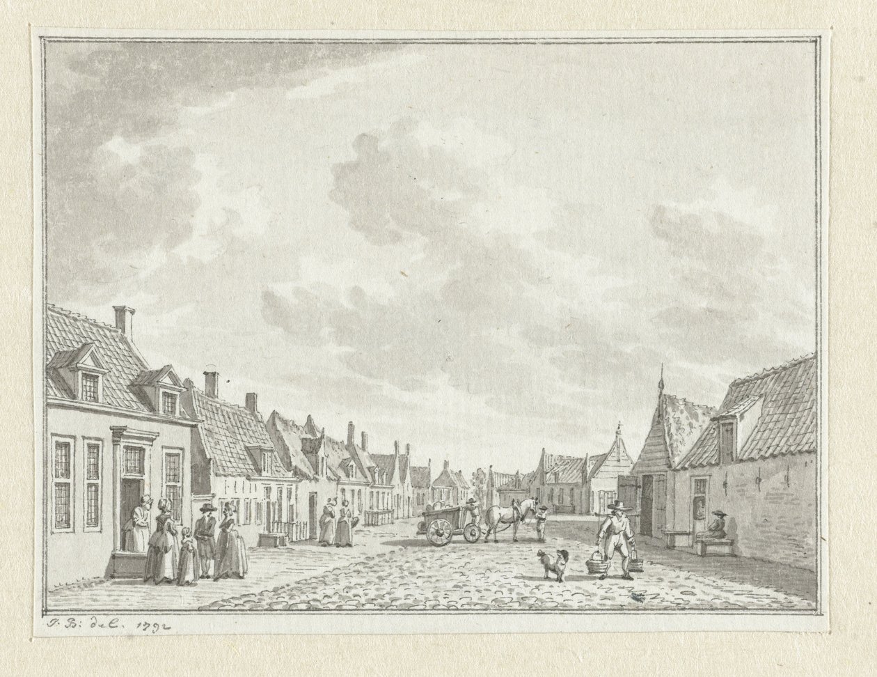 Ansicht von Zoutelande von Jan Bulthuis