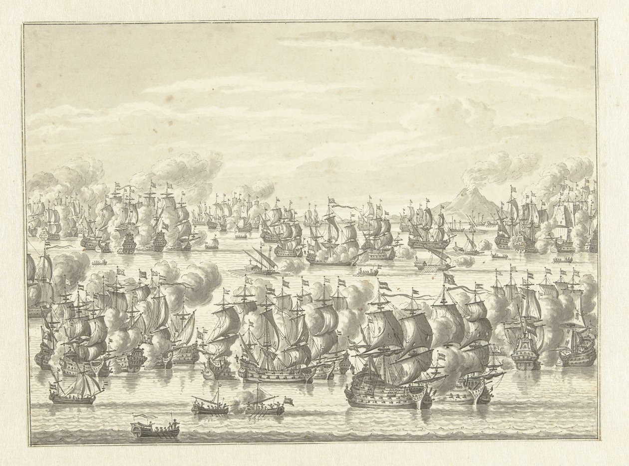 Seeschlacht von Jan Bulthuis