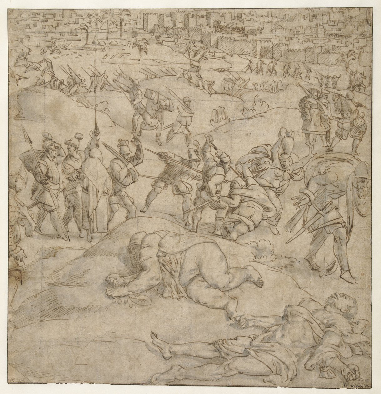 Belagerung von Tunis von Jan Cornelisz Vermeyen