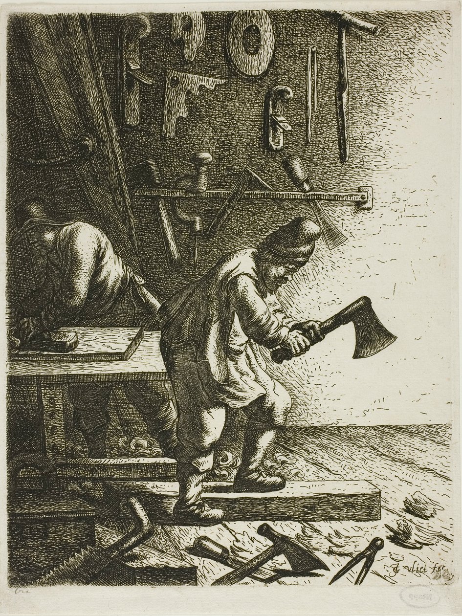 Der Zimmermann von Jan Georg van Vliet