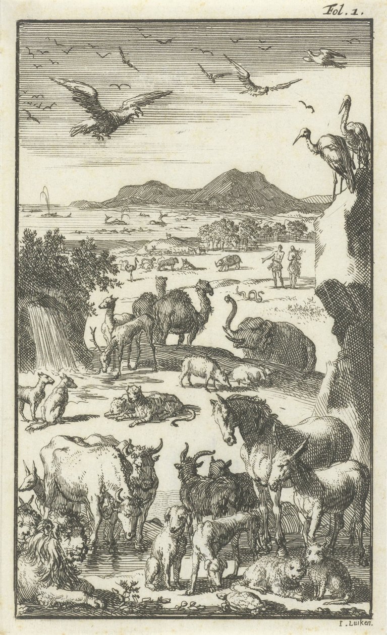 Die Schöpfung von Jan Luyken