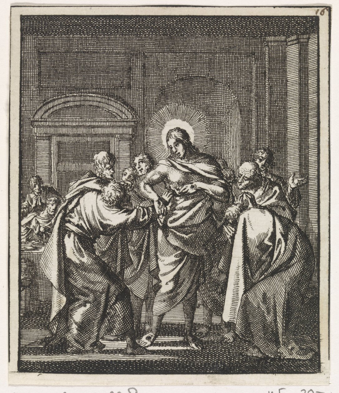 Der ungläubige Thomas von Jan Luyken
